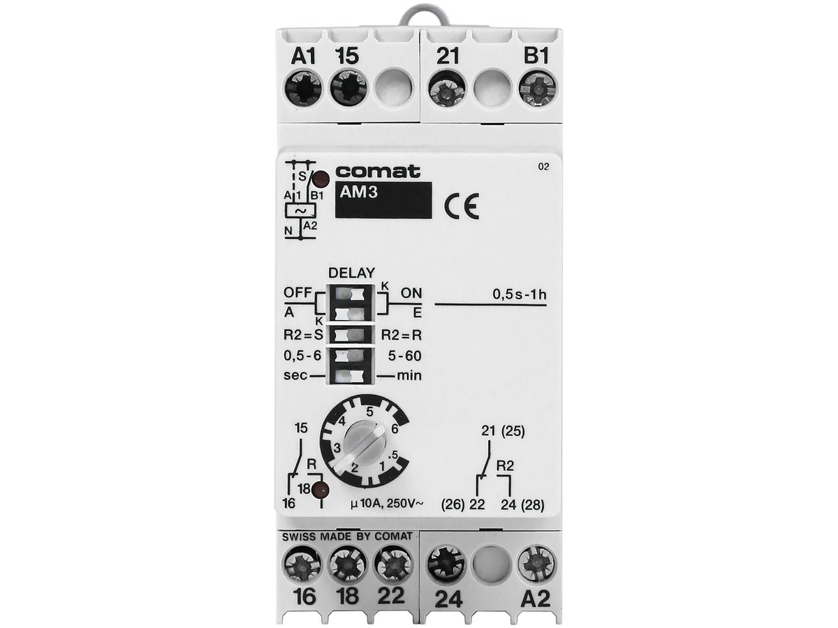 REG-Zeitrelais ComatReleco AM3, 220…240VAC