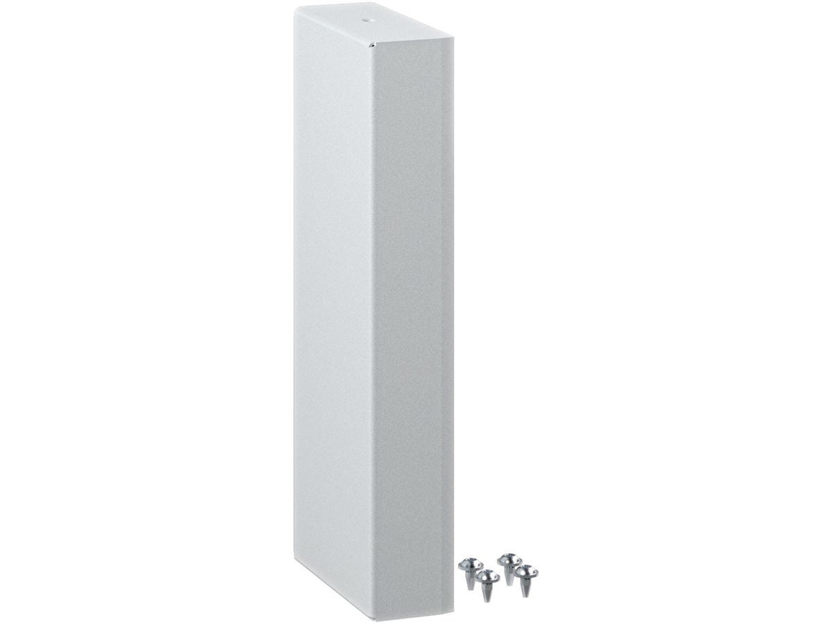 Endstück tehalit FWK-Plus 100×150mm verkehrsweiss