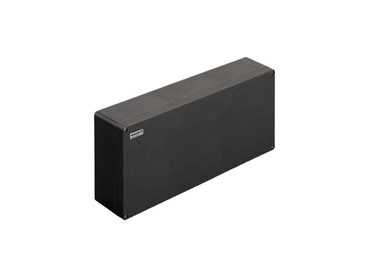 Ex-Polyestergehäuse Weidmüller POK 600×250×120mm glasfaserverstärkt silbergrau