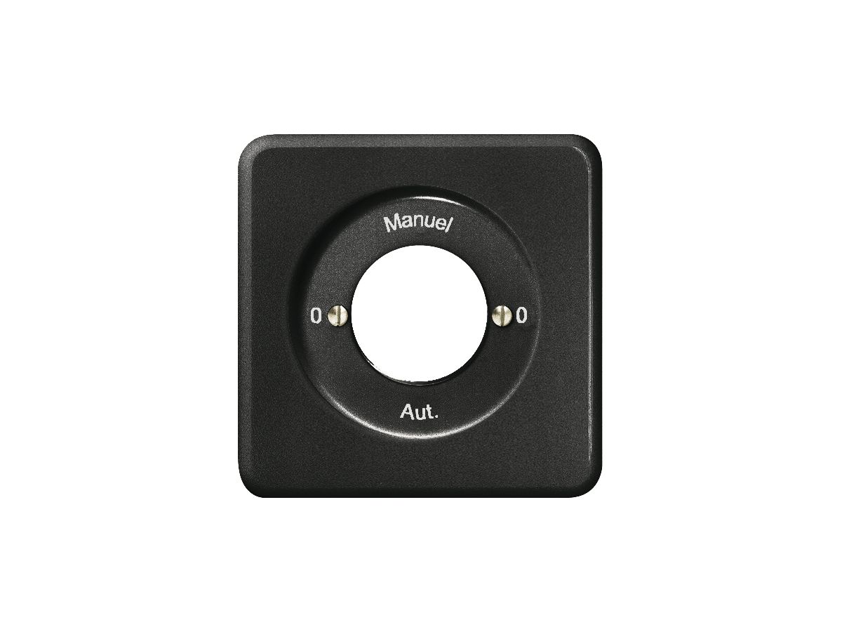 UP-Frontset 0-Auto-0-Main schwarz für Schlüsselschalter FH