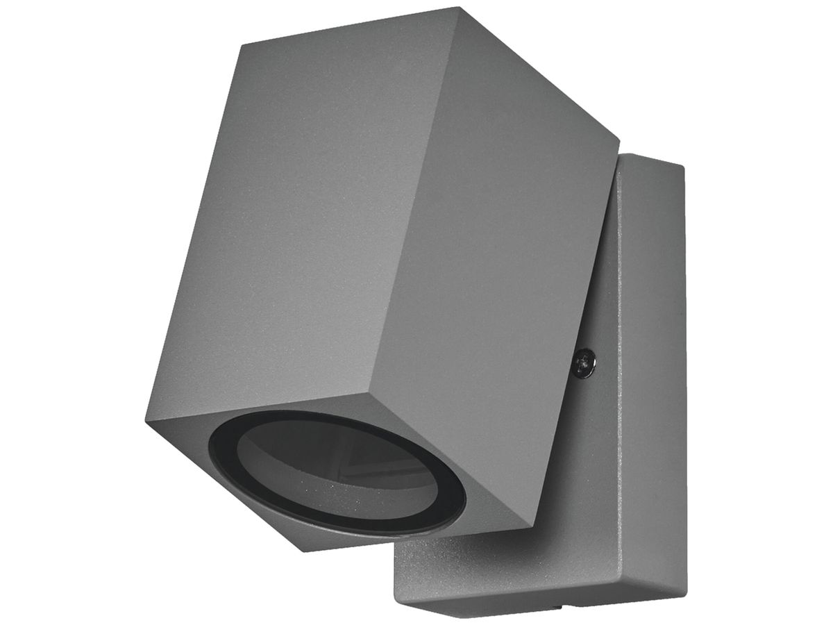 Wandleuchte LEDVANCE ENDURA Classic GU10 1×35W IP44 Silber schwenkbar 90°