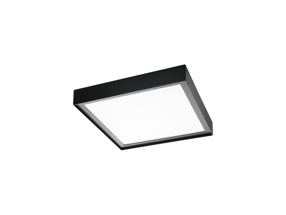 LED-Anbauleuchte SG Disc 285 19W 1740lm 827…865 283×283mm schwarz