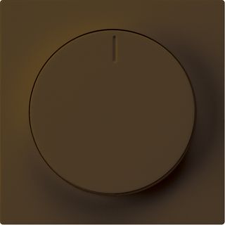 Drehdimmer Universal Hager kallysto 20…400W/VA braun