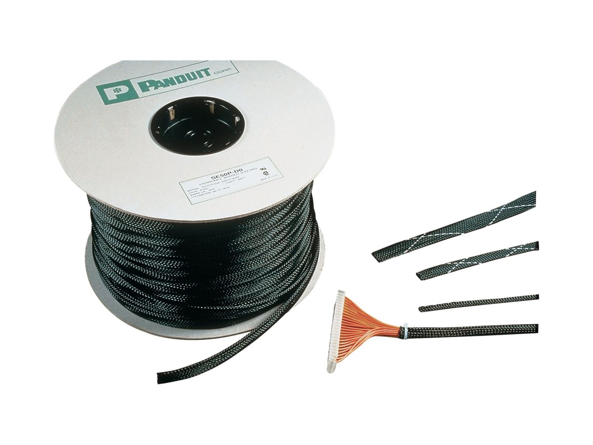 Schlauch geflochten Panduit 2.4…6.4mm/61m