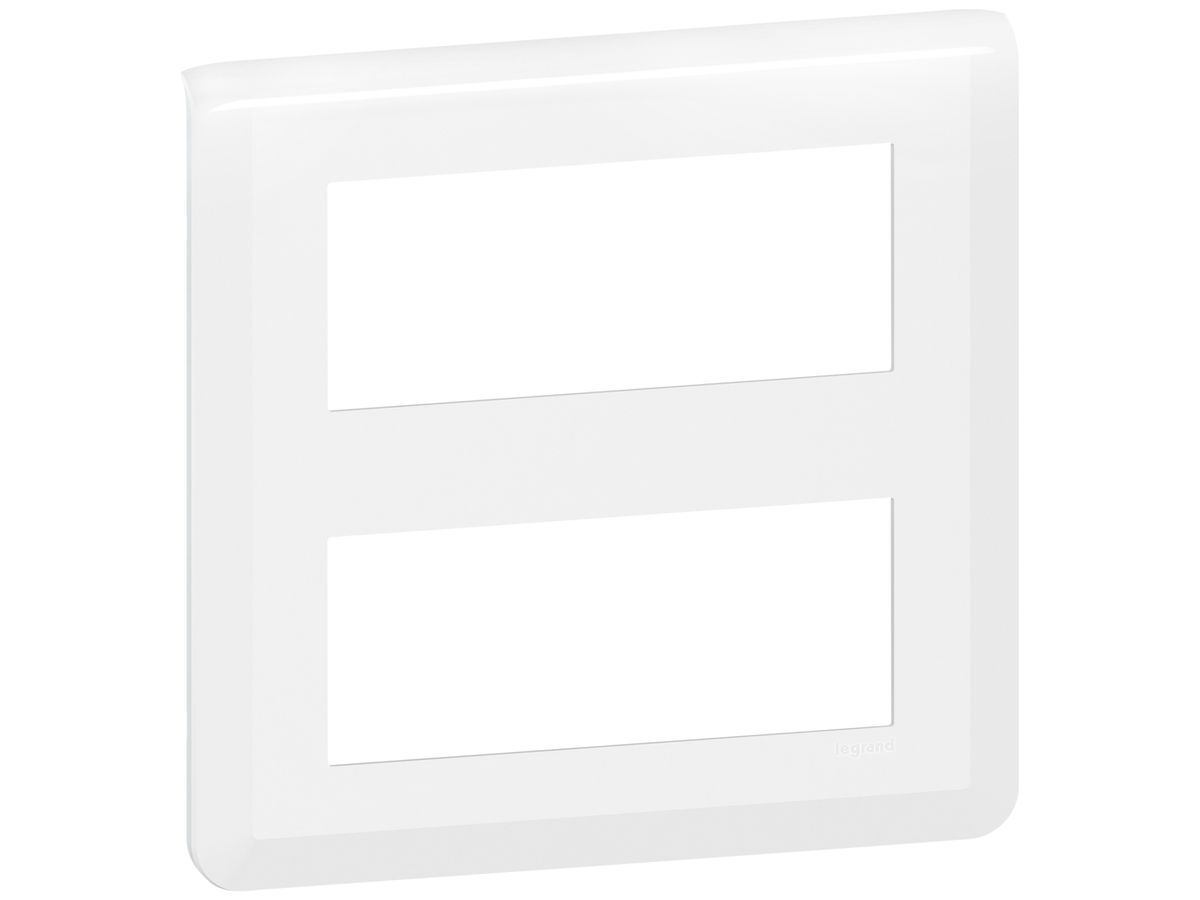 Abdeckrahmen MOS 2×5 Module horizontal weiss