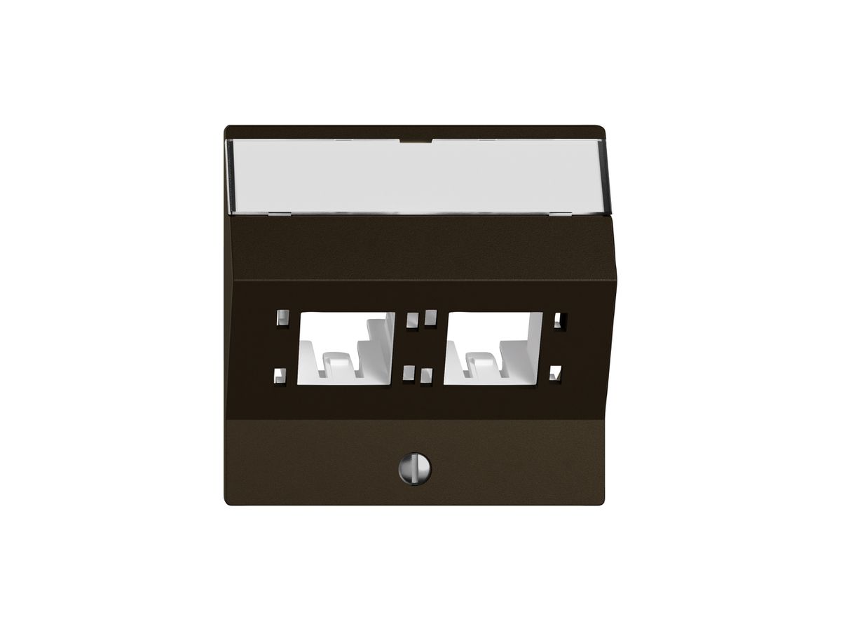 Montageset EDIZIO.liv SNAPFIX® für freenet Kat.6A Adapter 2× br