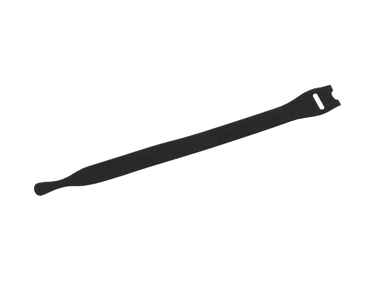 Kabelbinder mit Klettverschluss 25×300mm schwarz