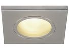 EB-Deckenleuchte SLV DOLIX OUT SQUARE GU10 50W IP65/20 EB-Ø68mm chrom matt