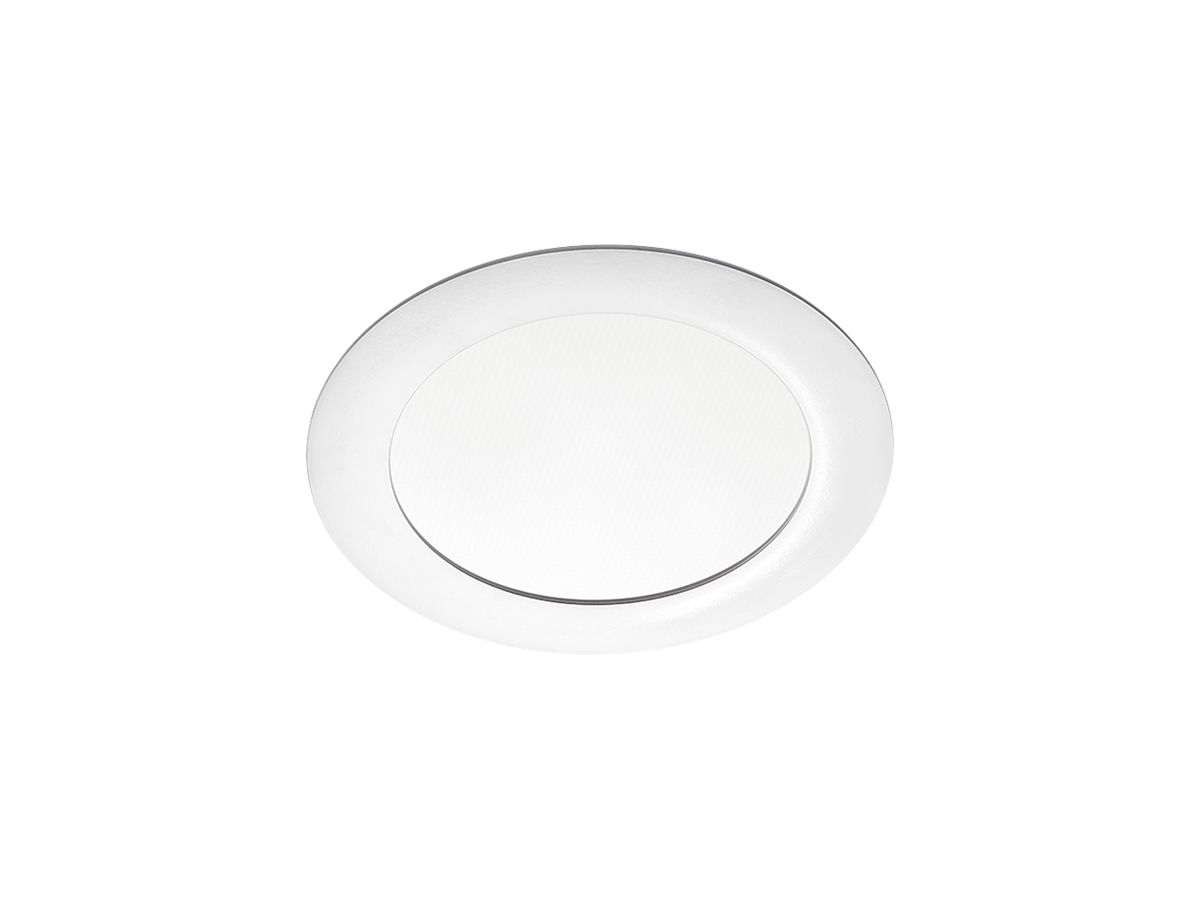 EB-LED-Deckenleuchte SG Sense 190 5.5W 540lm 827 IP20/40 DALI Ø190mm weiss