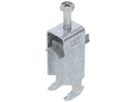 Schnellverleger BET 2056 H-Fuss Kunststoff 12…16mm 2×Kabel Stahl tfZn