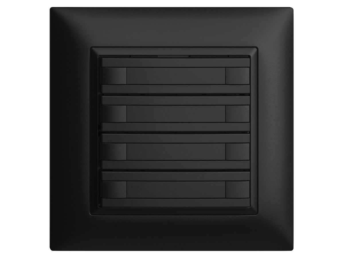 UP-KNX-Taster RGB EDUE FMI, 250mW, o.LED, m.Papier, 8×Taste, 1×Tastenb., sz