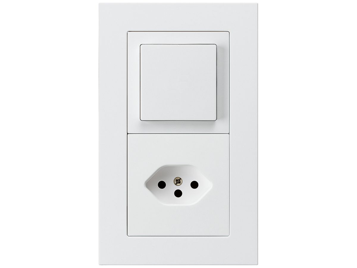 UP-Kombination kallysto.pro Gr.I-I vertikal Schalter S6+Typ 13 weiss