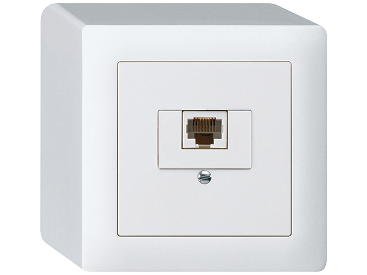 AP-Dose kallysto 1×RJ45u weiss
