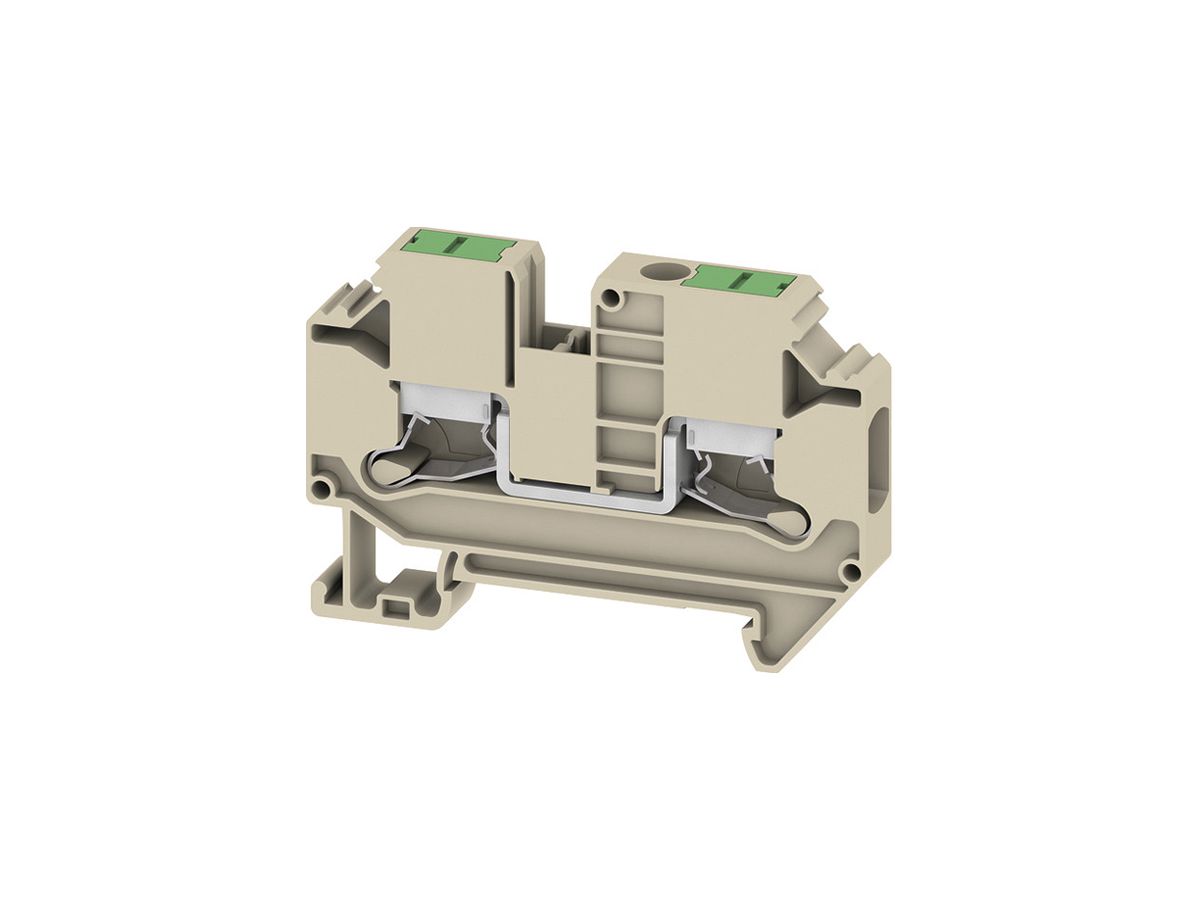 Durchgangs-Reihenklemme WM SL2C 0.5…10mm² 41A/1000V Snap-in TH35 be