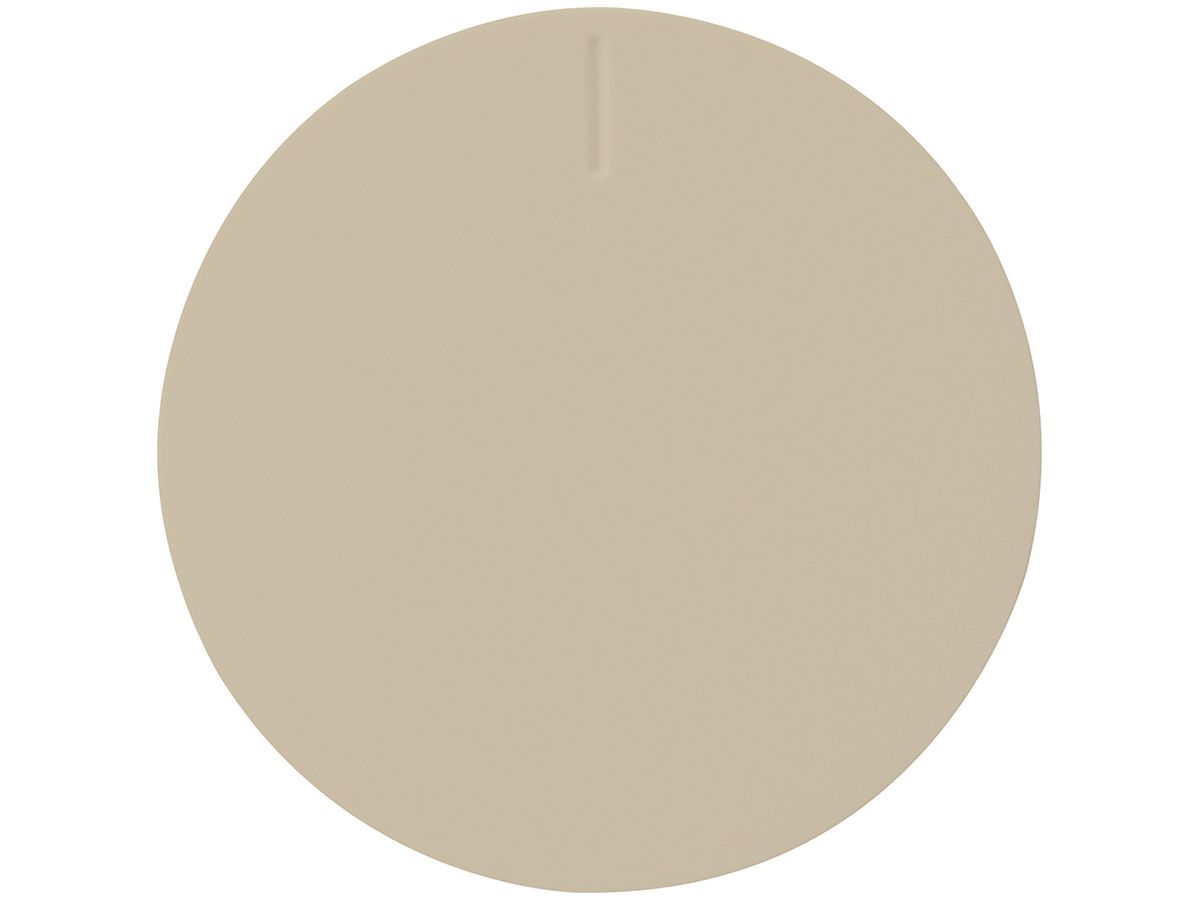 Drehknopf kallysto für Drehlichtregler/Drehzahlsteller beige