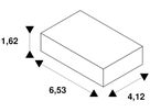 Endkappe SLV Easylight EC Kunststoff 65.3×41.2×16.2mm weiss
