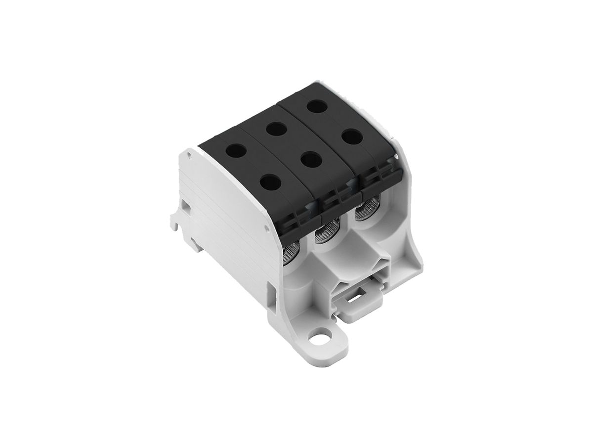 Verteilerblock WM WPD 330CC 1P 150A 3×Eing 3×Ausg 2.5…50mm² 2.5…50mm²