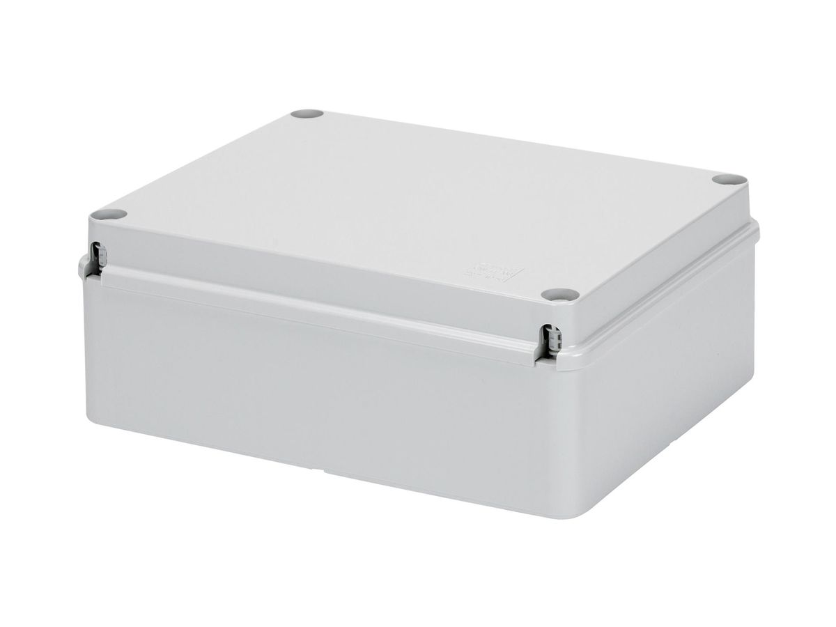 AP-Abzweigdose GEWISS 200×154×79 Schraubdeckel IP56 hf grau