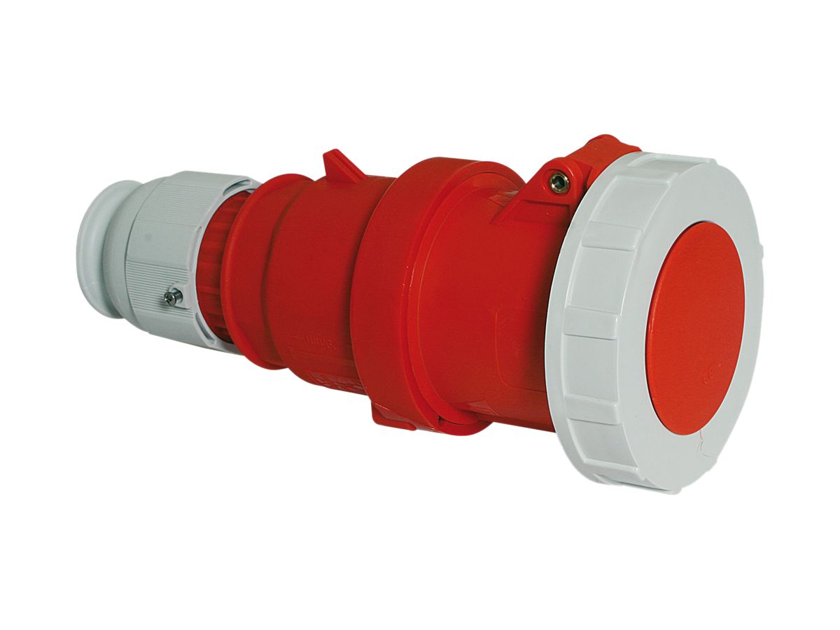 Kupplung CEE Bals 4P 63A 400V 6h rot IP67 SK, TE-Plus
