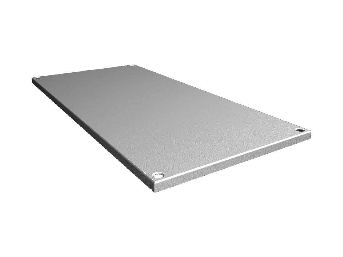 Oberbodenblech Rittal SV 9681.648 400×800mm Dachbeplankung grau