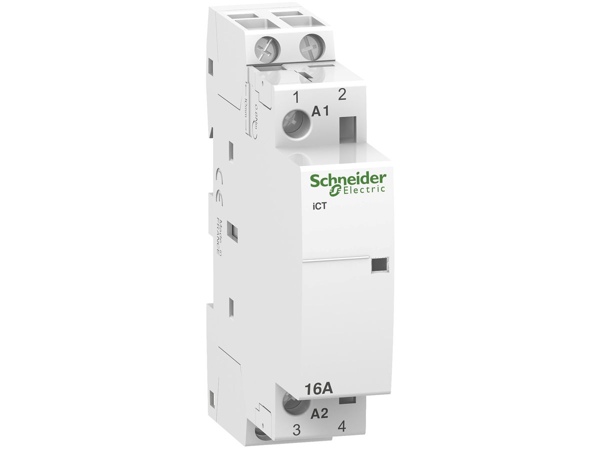 Installationsschütz Schneider Electric CT 2P 16A 12V AC 2S