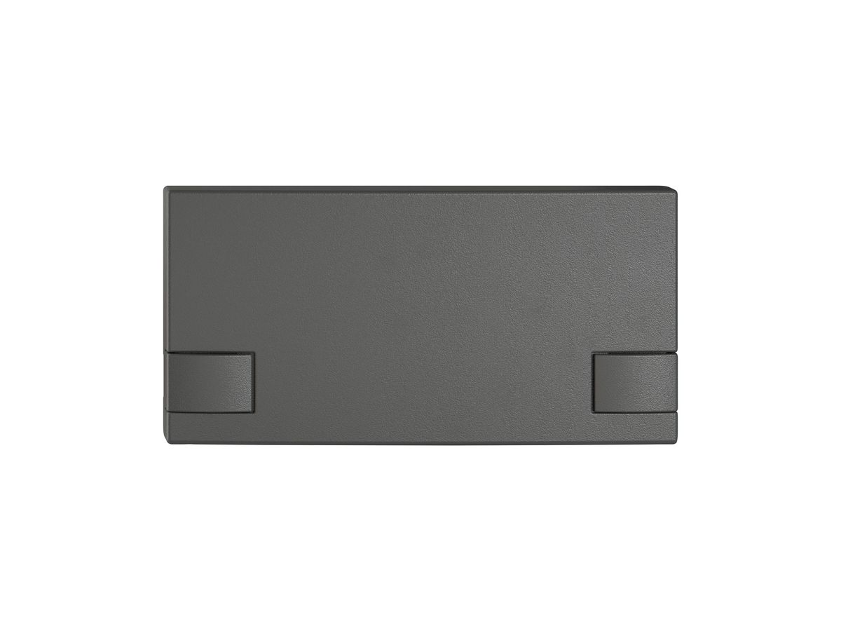 Taste 1/2 EDIZIO.liv KNX und UNI mit SNAPFIX® ohne LED 2-Tastenbedienung dgu