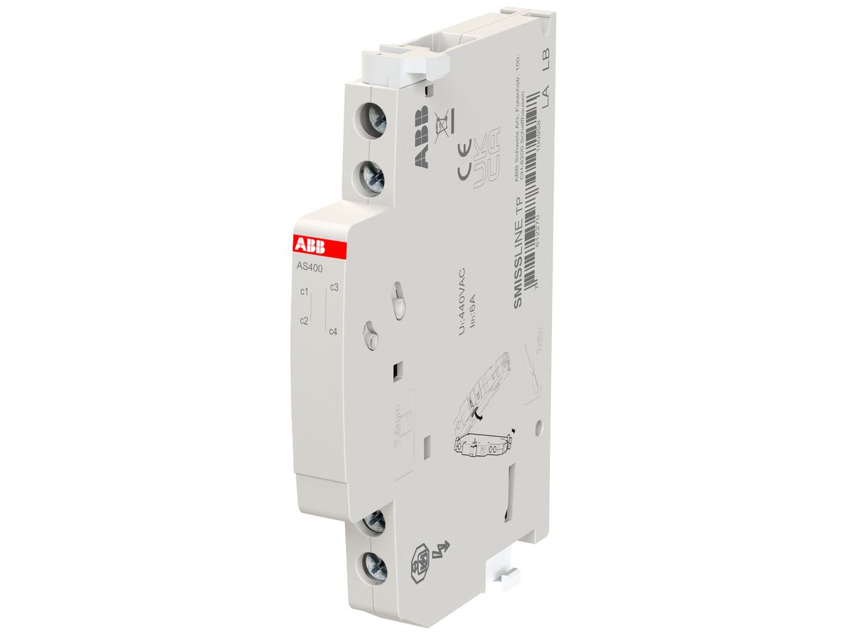 Hilfsschalter ABB SMISSLINE CLASSIC HK45002-R, 2Ö, 6A/230V, rechts