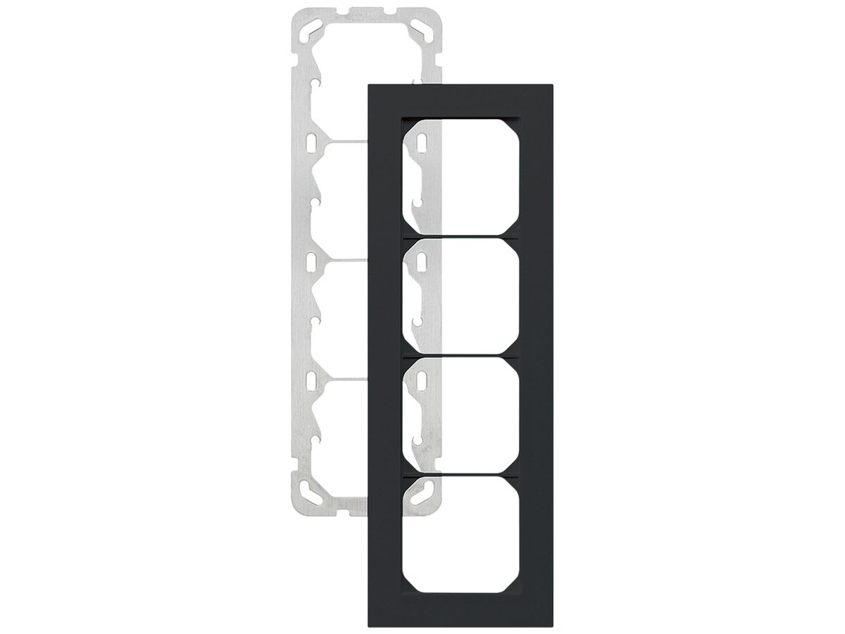 UP-Kopfzeile kallysto.pro 4×1 schwarz vertikal