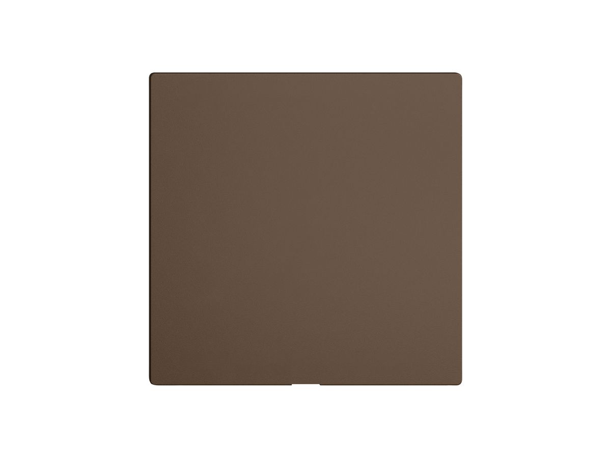 Blindabdeckung Feller EDIZIOdue Wiser 60×60mm coffee