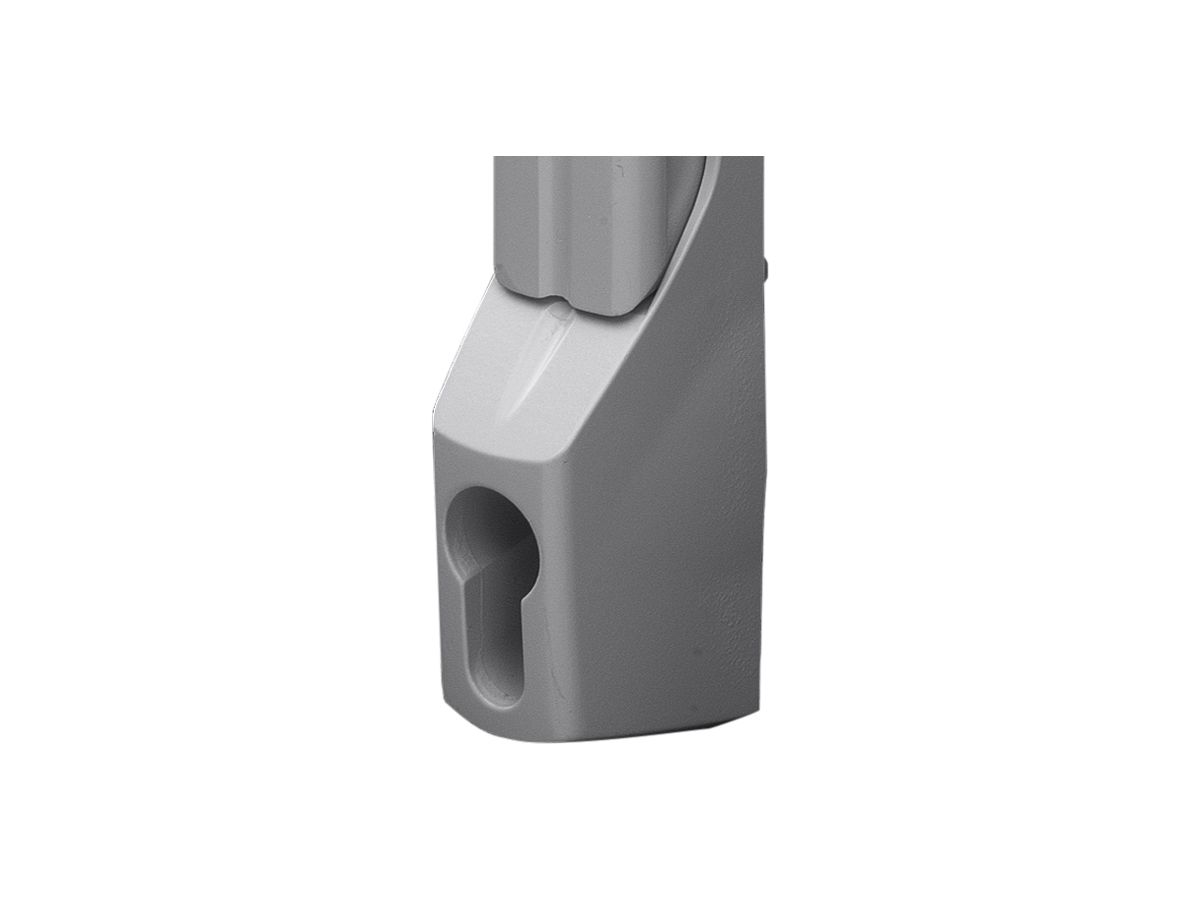 Griff Rittal TS 8611.070 comfort für TS/TS IT/SE/PC/IW für Zylinder grau