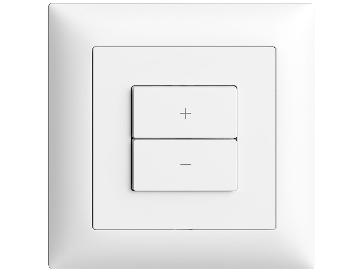 UP-Bedienaufsatz zu Dimmer EDIZIOdue Wiser 1K 2T ws