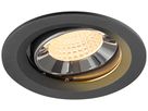 LED-Downlight SLV NUMINOS MOVE M 12W 1800lm 3000K WB DALI Ø120 sz/cr