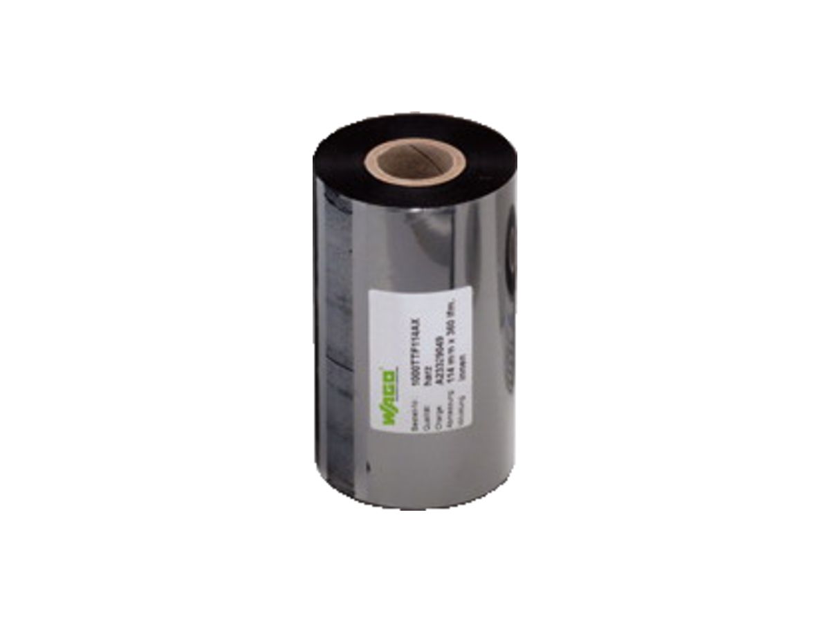 Farbband für Beschriftungsstreifen B=100mm Rolle 300m