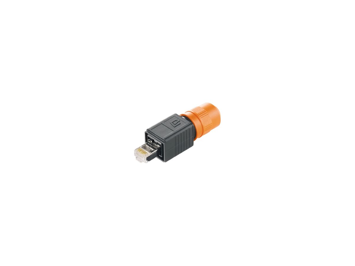 Crimpstecker RJ45 Weidmüller V4 PushPull Cat.6A