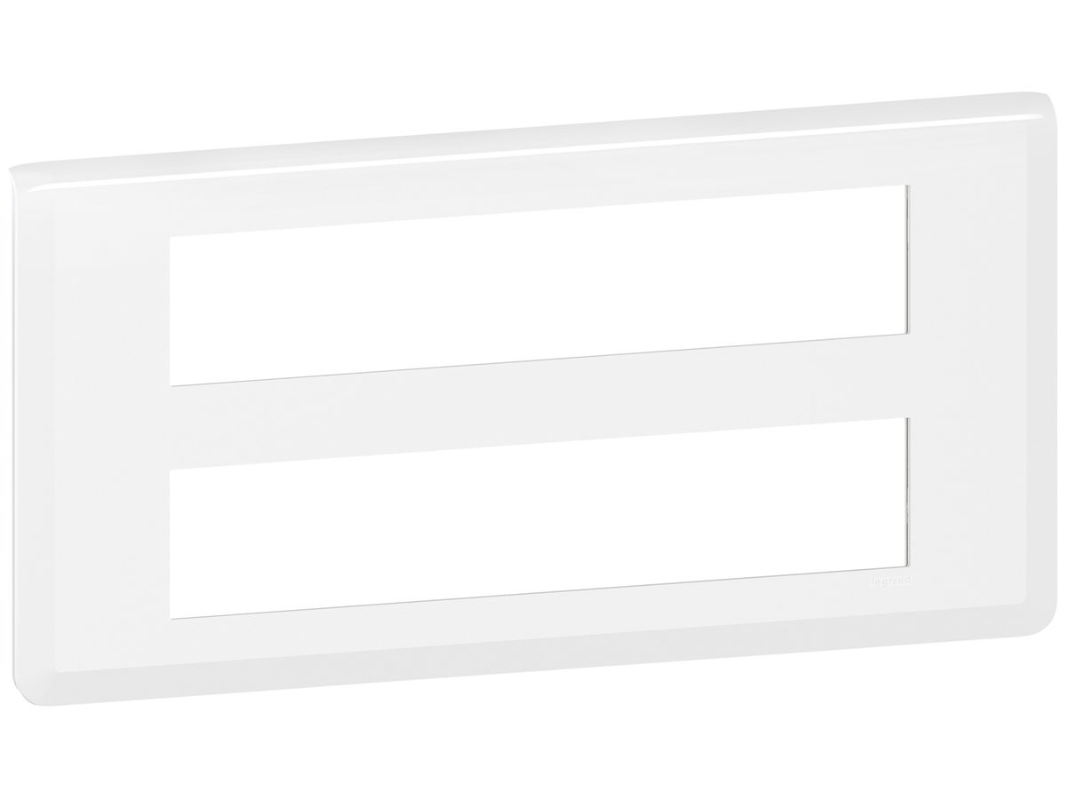 Abdeckrahmen MOS 2×10 Module horizontal weiss