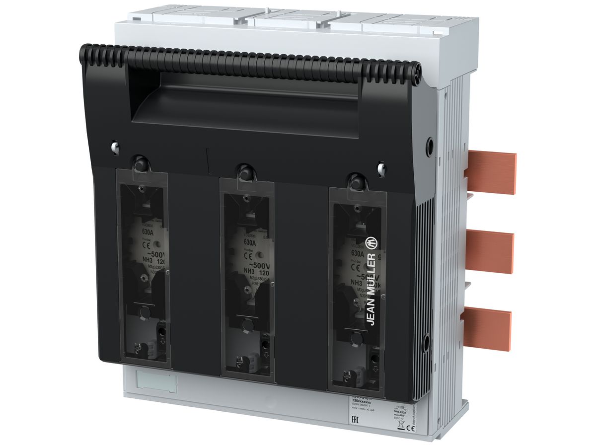 NH-Sicherungslasttrenner KETO-3-3/60/AOU/F/EST NH3 690V 630A 120kA 3P