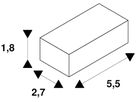 Endkappe SLV für 1-Phasen EB-Stromschiene, weiss