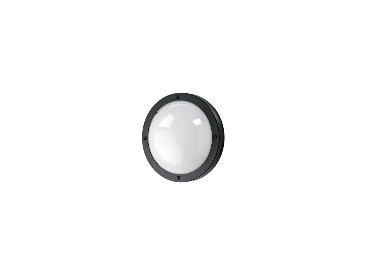 LED-Anbauleuchte SG Primo 10W 740lm 830 IP65 Ø270mm schwarz