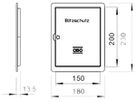 Revisionstür Bettermann 5800 VZ