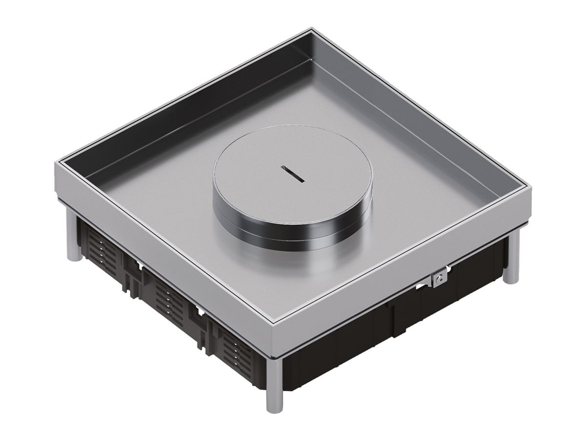 Edelstahlkassette Hager Q12 TM 10 32×244mm rostfreier Stahl