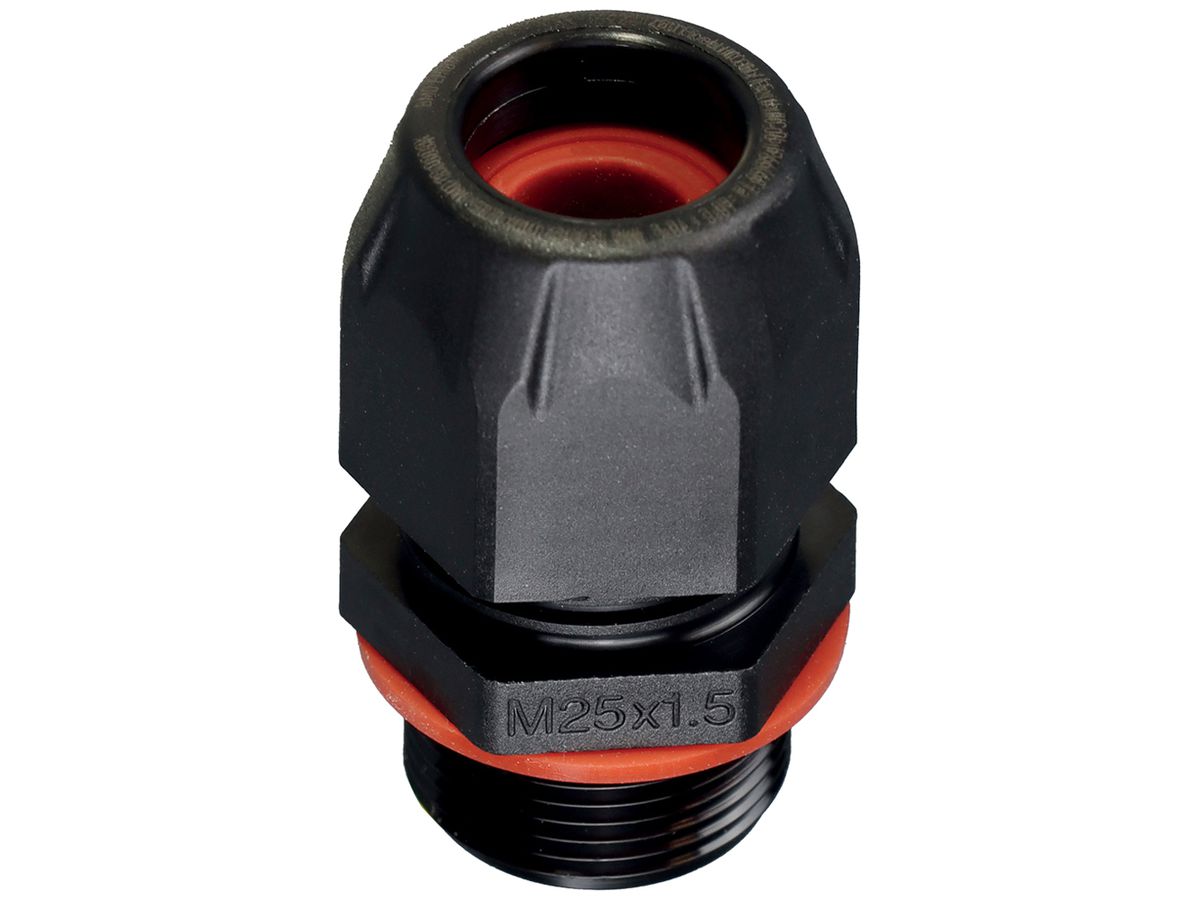 Kabelverschraubung thuba Ex-e M16 IP66 lang schwarz