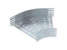 Bogen BET RB 45° 110×400mm Stahl feuerverzinkt