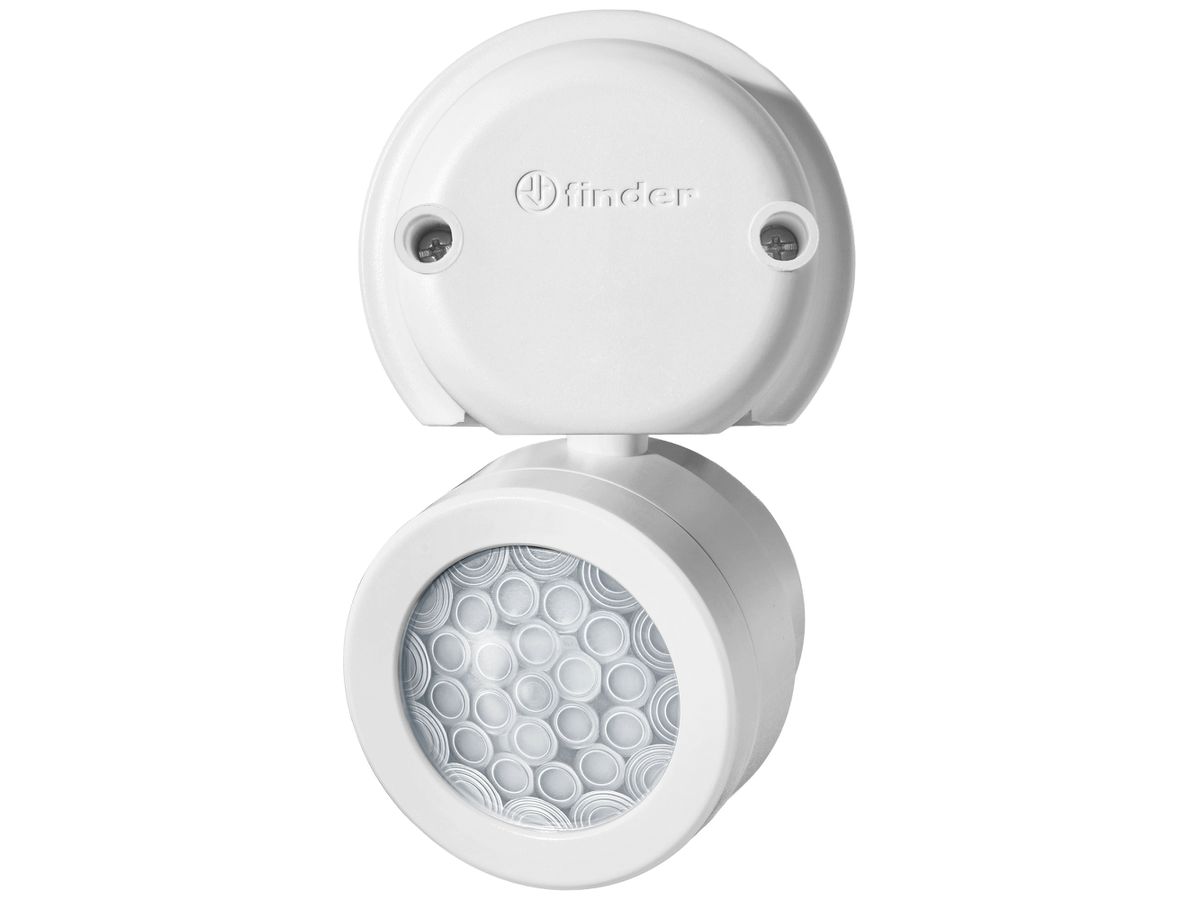 AP-Bewegungsmelder FINDER 18.81 230V 1000W 110° IP55 weiss