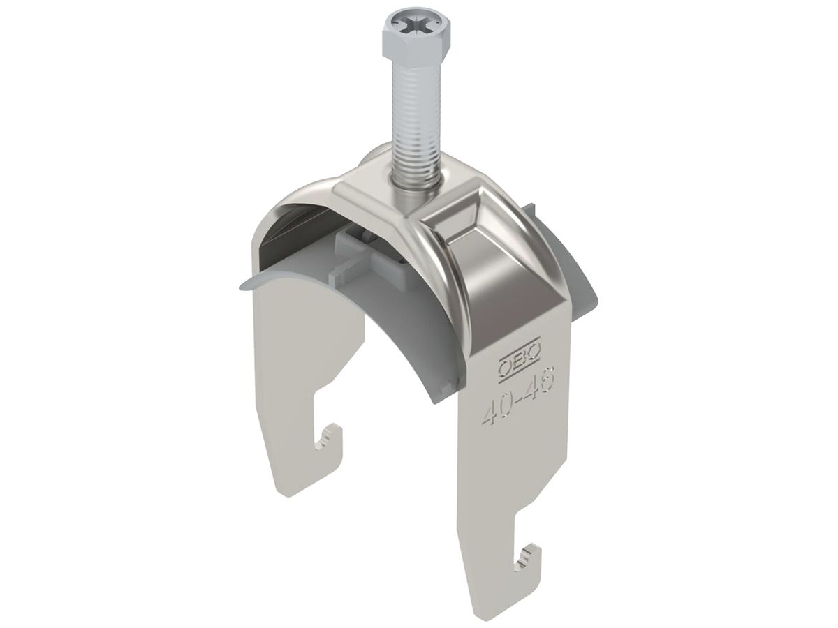Schnellverleger BET 2056 U-Fuss Kunststoff 40…46mm 1×Kabel A2 1.4301