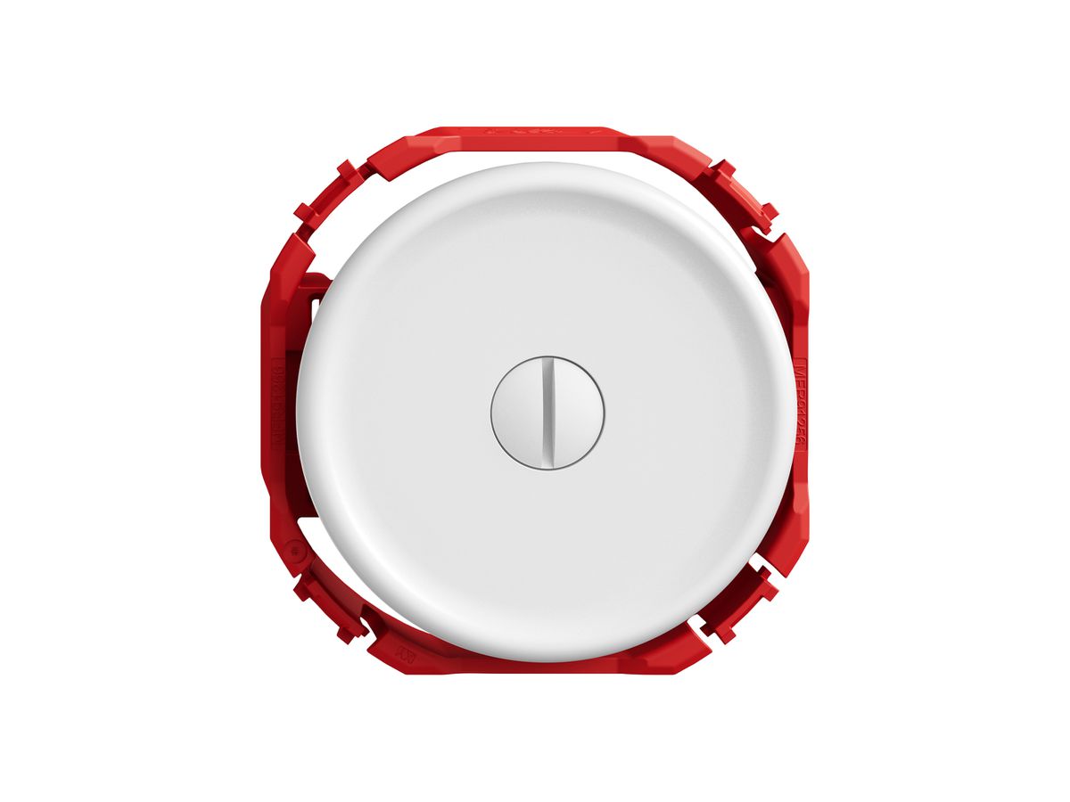 Blindabdeckung STANDARDdue SNAPFIX® Frontscheibe 53mm für Bohrung 50mm ws