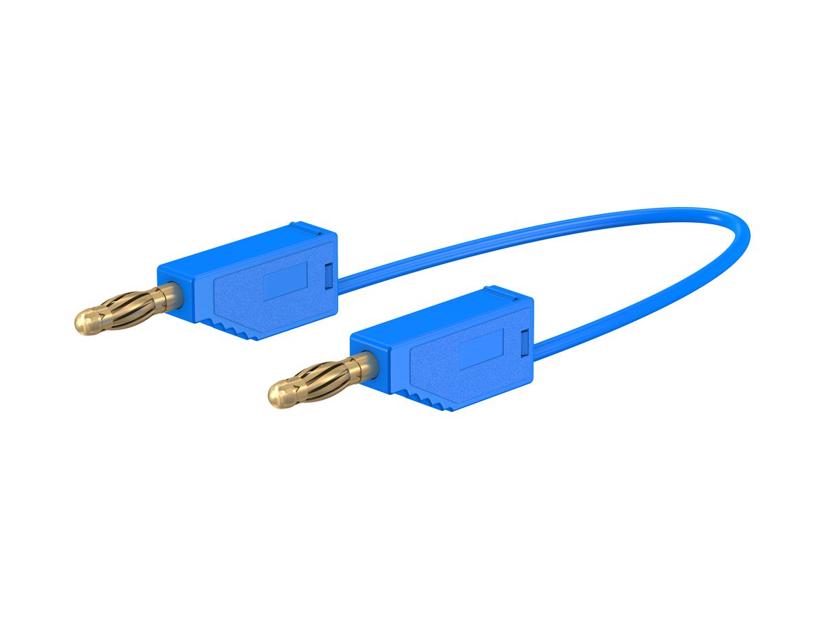Messleitung ELBRO, PVC, 200cm, 1mm², blau