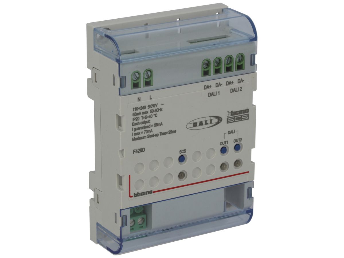 EB-Dimmer DALI Legrand 4TE 230VAC 50/60Hz 6mA