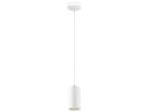 Pendelleuchte SLV ASTO TUBE GU10 1×10W direkt Ø70×125mm weiss