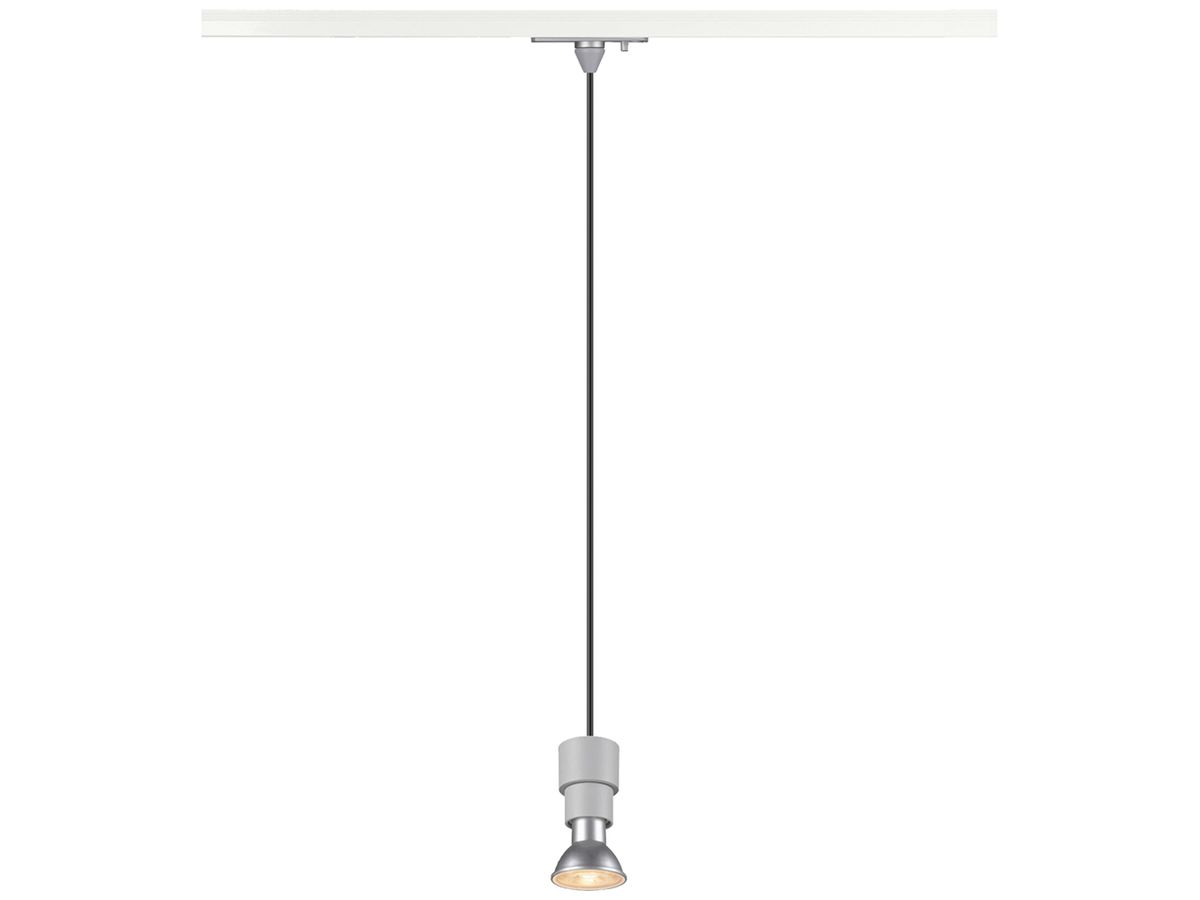 Pendelleuchte SLV PURI 2.0 Basic AD1PH GU10 1×6W DIM Ø41mm grau
