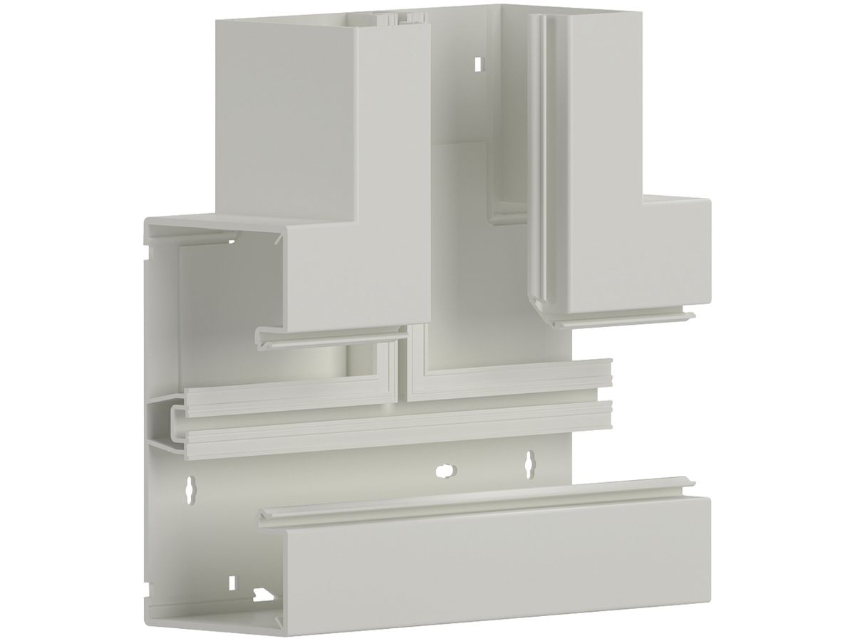 T-Stück tehalit BR 85×170mm, Oberteil 80mm, verkehrsweiss